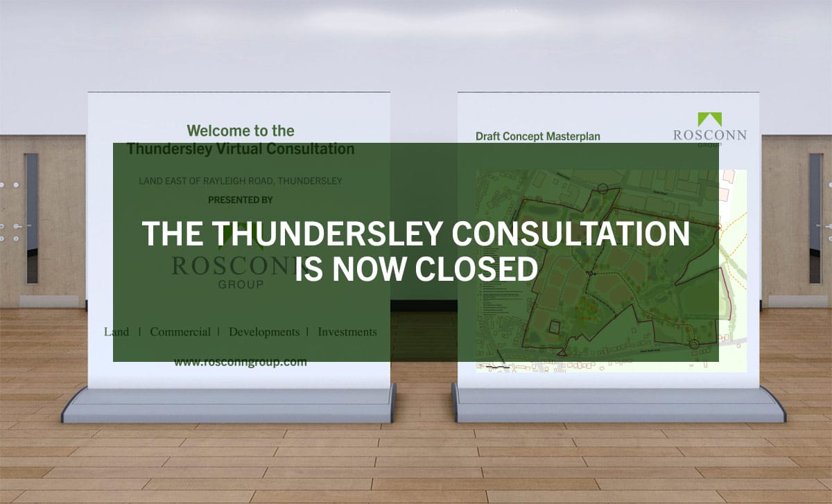 Thundersley - consultation now closed